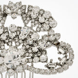 Piper crystal fan bridal hair comb - Liberty in Love