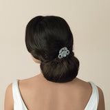 Piper crystal fan bridal hair comb - Liberty in Love