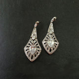Princeton crystal art deco earrings - Liberty in Love