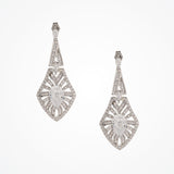 Princeton crystal art deco earrings - Liberty in Love