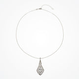 Princeton crystal art deco pendant necklace - Liberty in Love