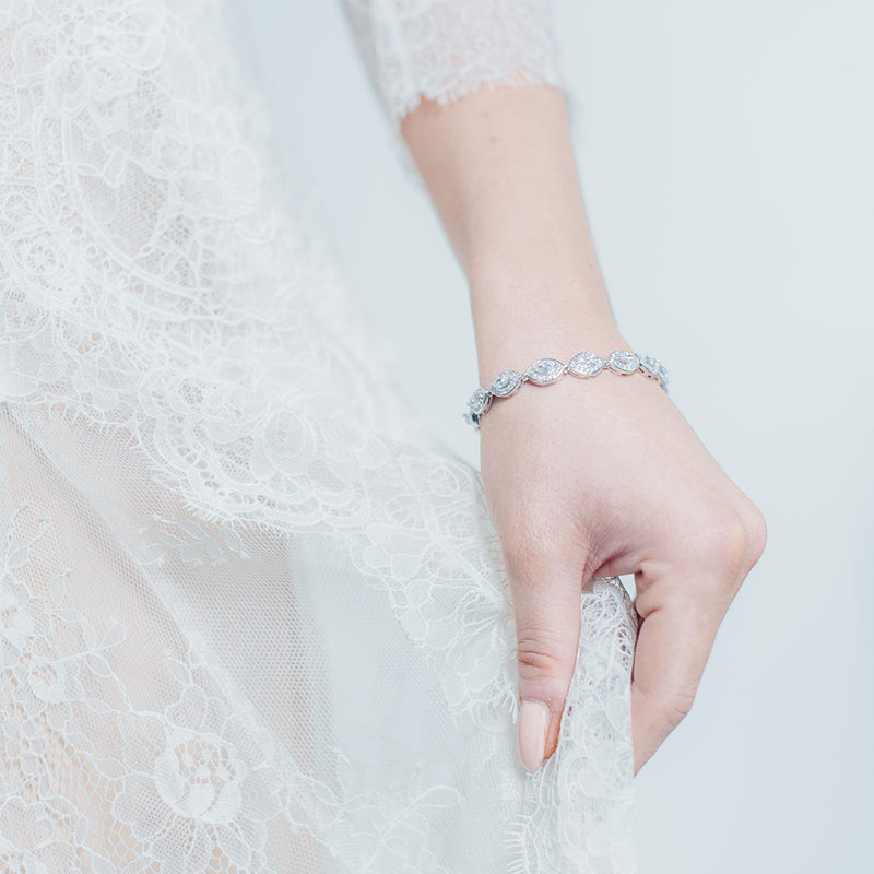 Promise cubic zirconia bracelet - Liberty in Love