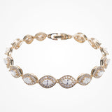 Promise gold cubic zirconia bracelet - Liberty in Love