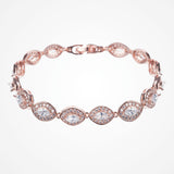 Promise rose gold cubic zirconia bracelet - Liberty in Love