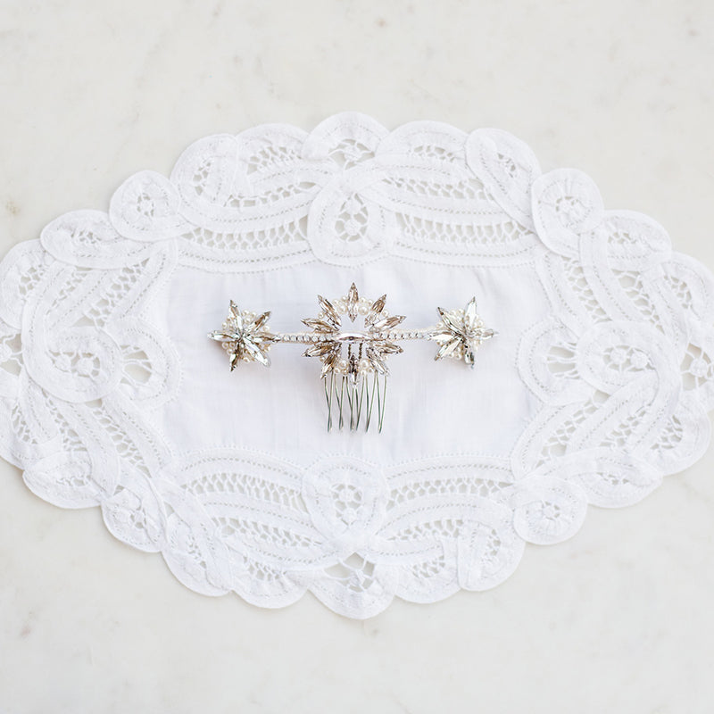 Radiance trio of starbursts comb - Liberty in Love