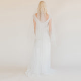 Belle tulle veil with beaded edge - Liberty in Love
