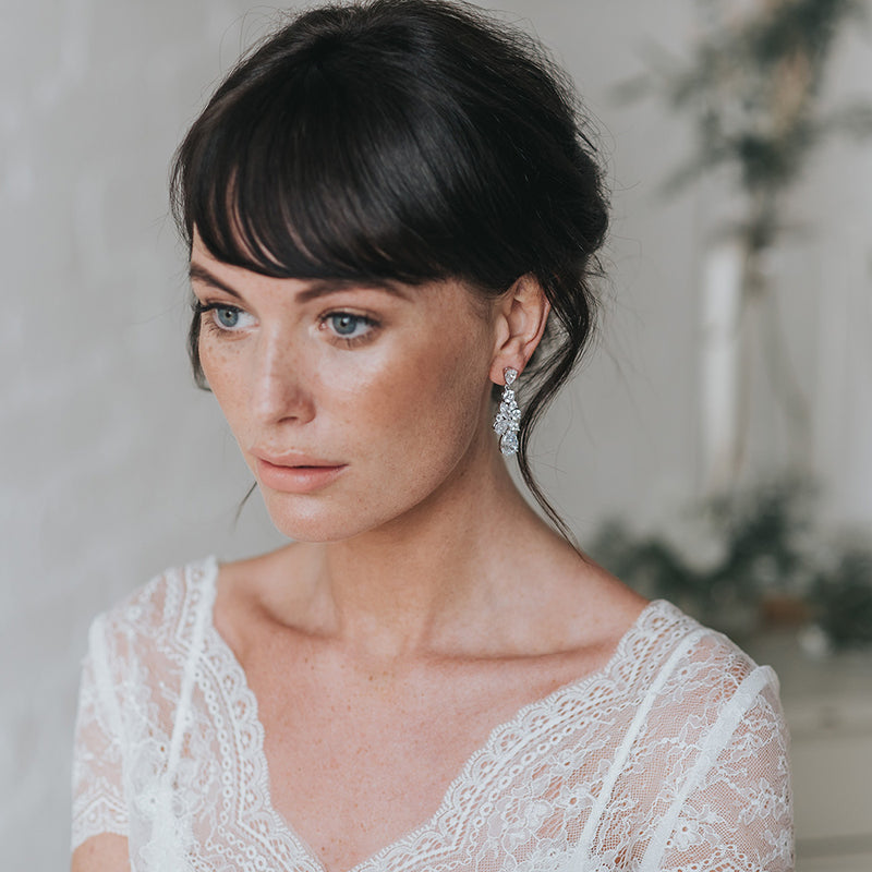 Regalia madame crystal drop earrings - Liberty in Love