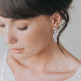 Regalia madame crystal drop earrings - Liberty in Love