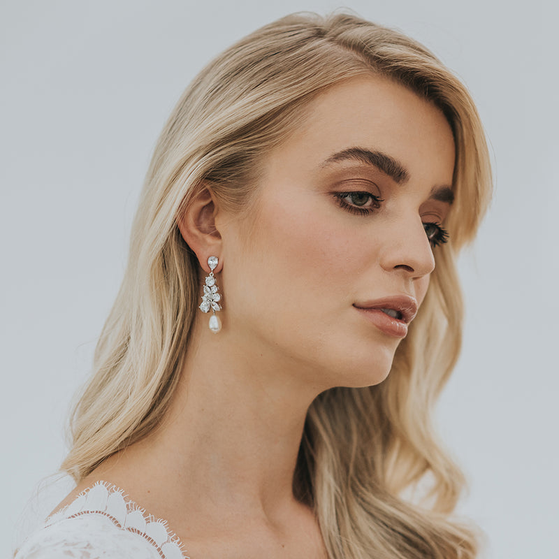 Regalia madame pearl drop earrings - Liberty in Love