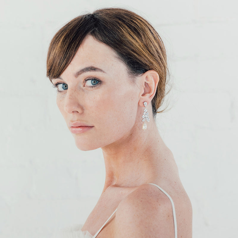 Regalia madame pearl drop earrings - Liberty in Love