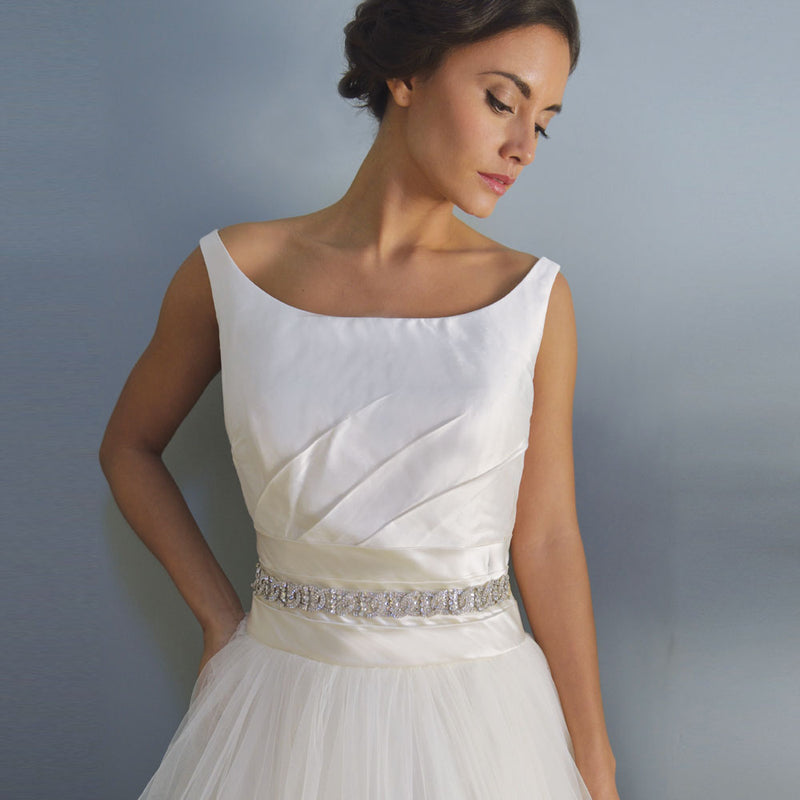 Renata crystal embellished headpiece (or belt) - Liberty in Love