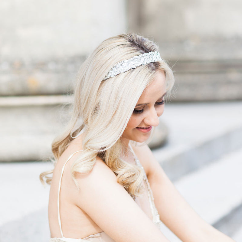 Renata crystal embellished headpiece (or belt) - Liberty in Love