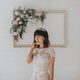 Rhapsody vine of leaves headpiece - Liberty in Love