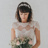 Rhapsody vine of leaves headpiece - Liberty in Love