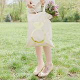 Diamond ring tote bag (gold) - Liberty in Love