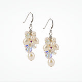 Ritz pearl and crystal earrings - Liberty in Love