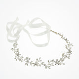 River crystal leaves and flowers vine headpiece - Liberty in Love