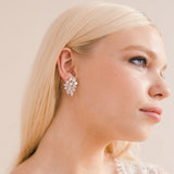 Rock star clustered crystals earrings - Liberty in Love