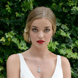 Rockerfeller vintage crystal earrings - Liberty in Love