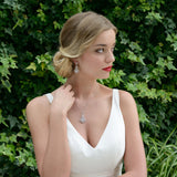 Rockerfeller vintage crystal earrings - Liberty in Love