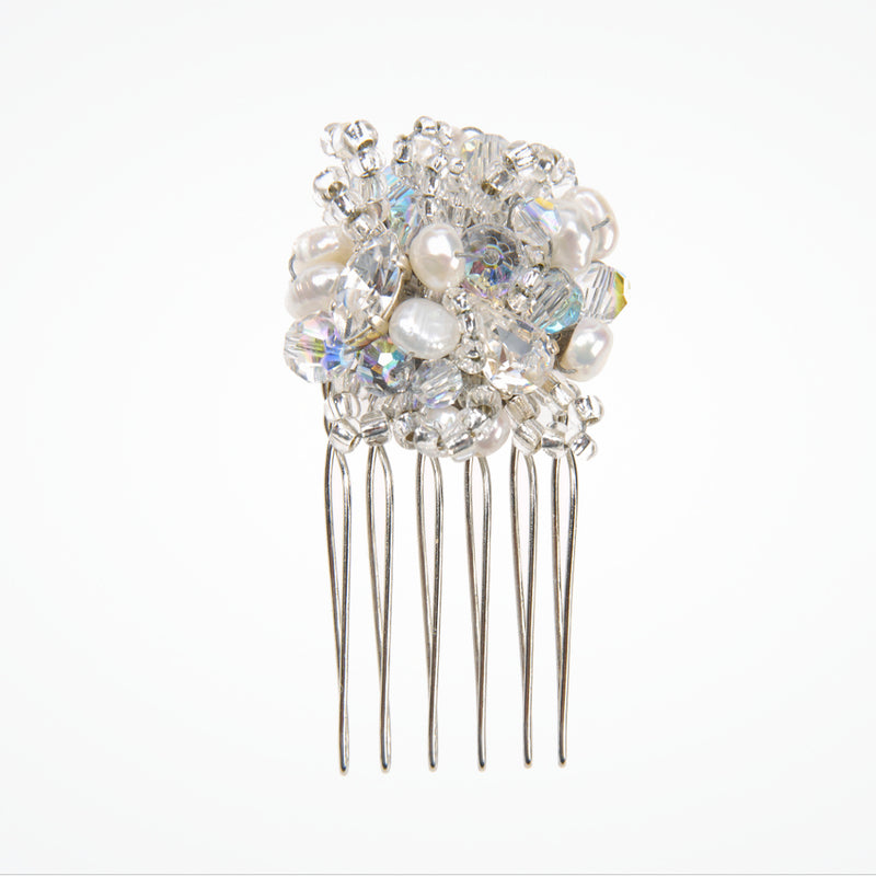 Roman holiday AB crystal bridal hair comb - Liberty in Love