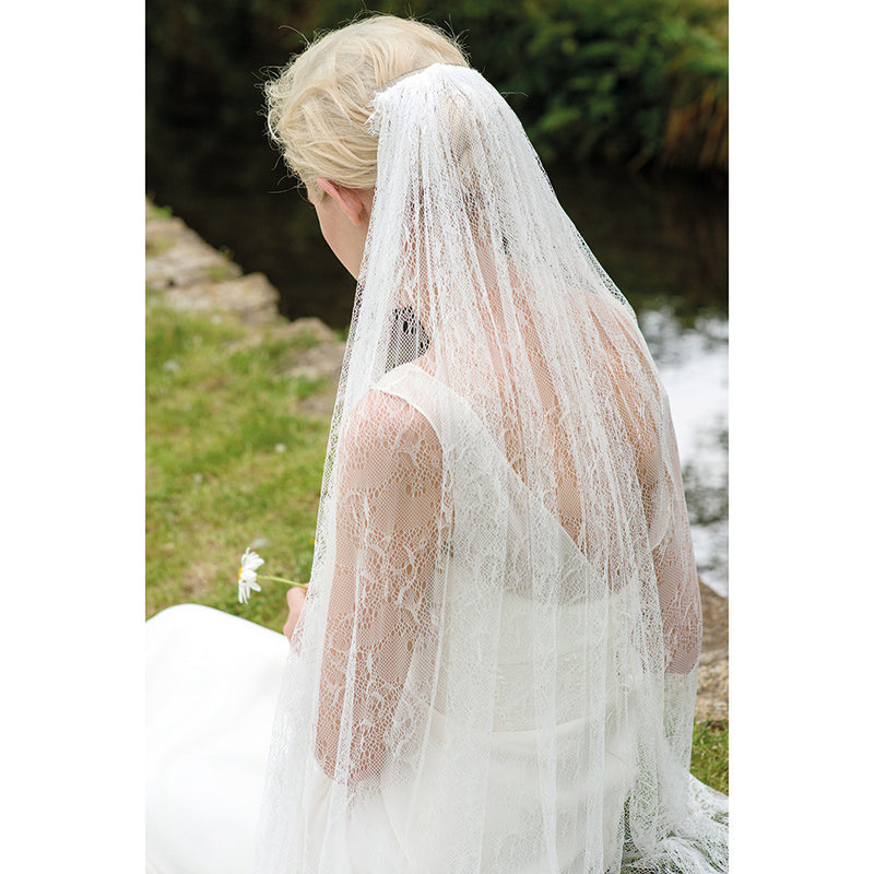 Romance lace tulle veil - Liberty in Love