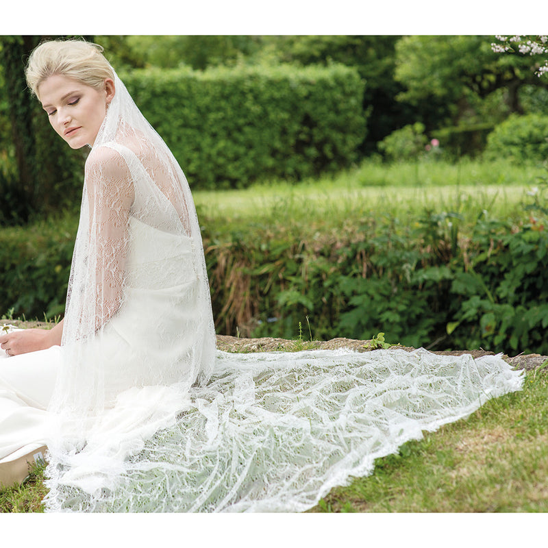 Romance lace tulle veil - Liberty in Love