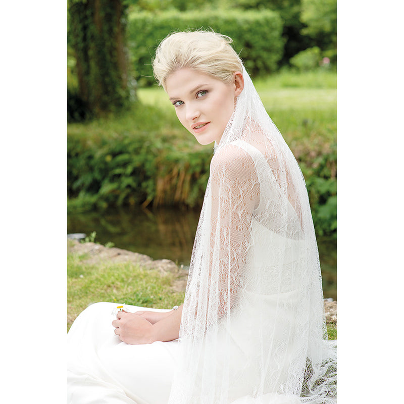 Romance lace tulle veil - Liberty in Love