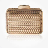Rose gold cut out clutch - Liberty in Love