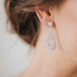 Rowan CZ drop earrings - Liberty in Love