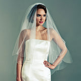 Ruthin crystal droplets tulle veil - Liberty in Love