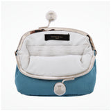 Small blue coin purse - Liberty in Love