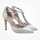 Sahara floral ivory t-bar shoes - Liberty in Love