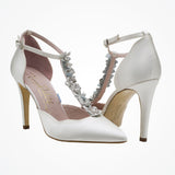 Sahara floral ivory t-bar shoes - Liberty in Love