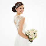 Sandrine strands of diamante headpiece - Liberty in Love