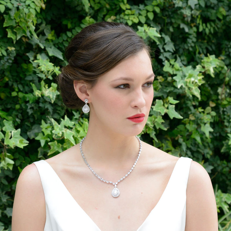 Santa Monica teardrop pendant necklace - Liberty in Love