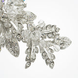 Saskia crystal embellished floral comb - Liberty in Love