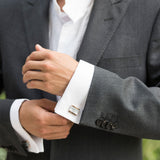 Savoy rose gold mother of pearl cufflinks - Liberty in Love