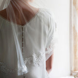 Sea princess lace motifs veil - Liberty in Love