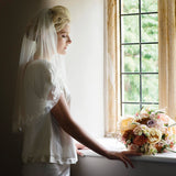 Sea princess lace motifs veil - Liberty in Love