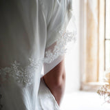 Sea princess lace motifs veil - Liberty in Love
