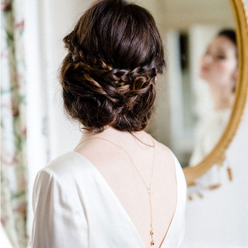 Seeds of love crystal and pearl backdrop necklace - Liberty in Love