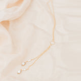 Seeds of love crystal and pearl backdrop necklace - Liberty in Love