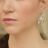Selma mother of pearl earrings - Liberty in Love