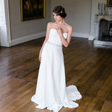 Selma mother of pearl headpiece - Liberty in Love