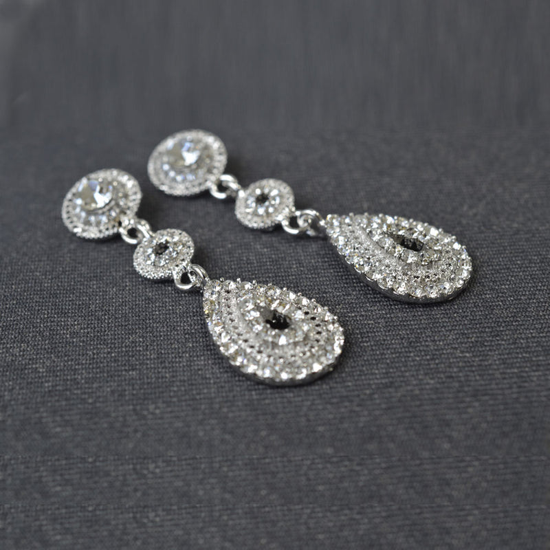 Serena swarovski crystal earrings - Liberty in Love
