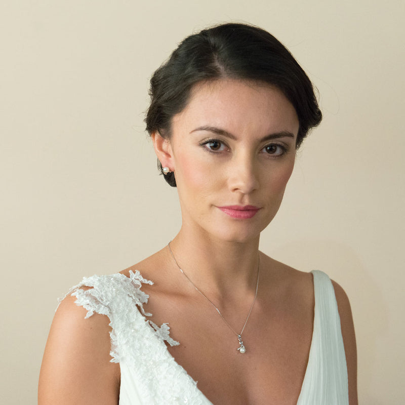 Sheridan pearl scroll earrings - Liberty in Love