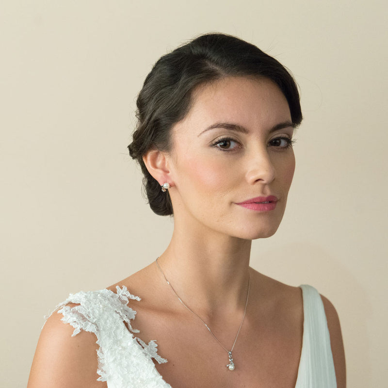 Sheridan pearl scroll earrings - Liberty in Love