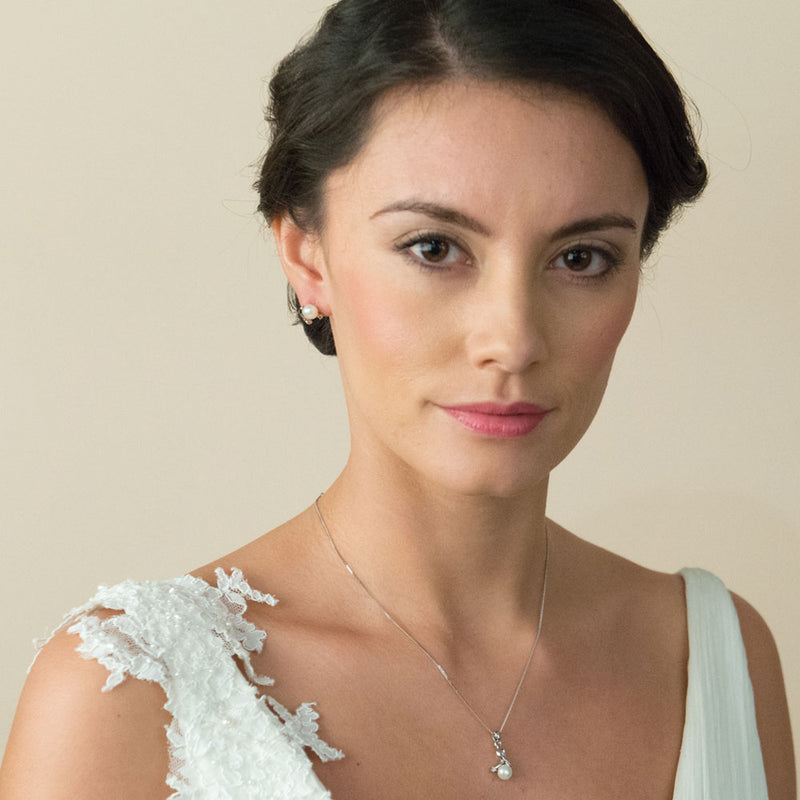 Sheridan pearl scroll earrings - Liberty in Love
