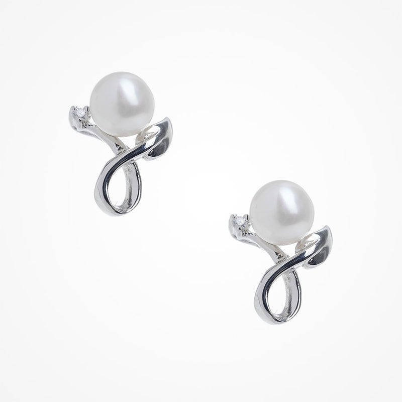 Sheridan pearl scroll earrings - Liberty in Love